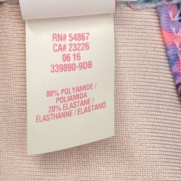 VICTORIA SECRET The Wrap Halter Bikini Top Multicolor 34D 56-7 - Picture 9 of 10